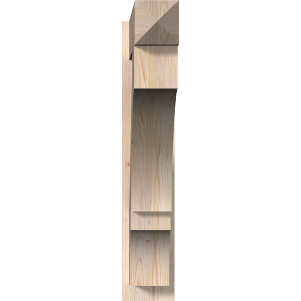 Balboa Arts & Crafts Smooth Outlooker, Douglas Fir, 7 1/2W X 40D X 40H